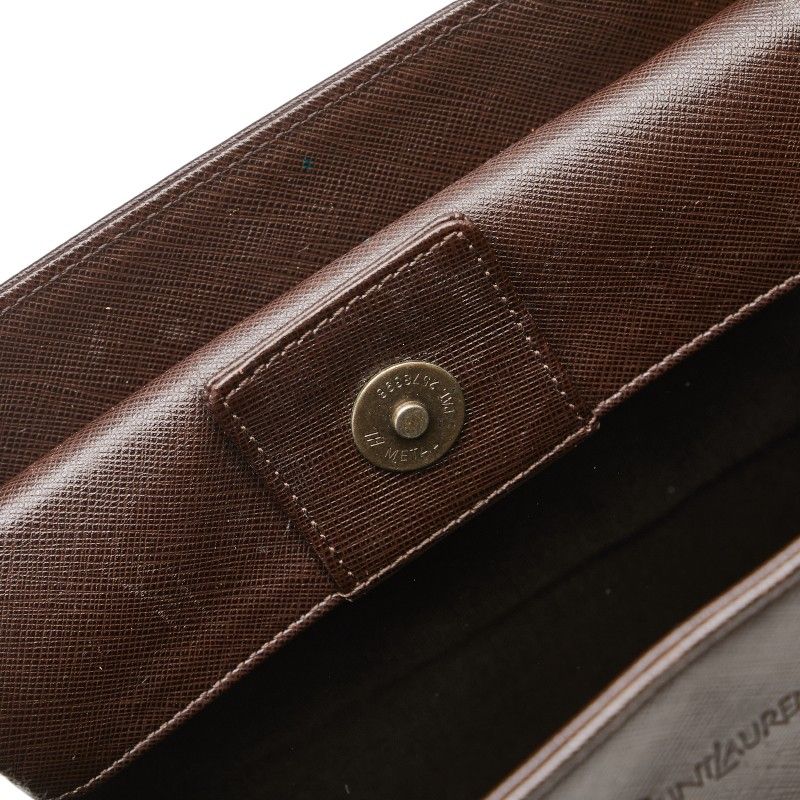 Saint Laurent Brown Leather Women's Saint Laurent