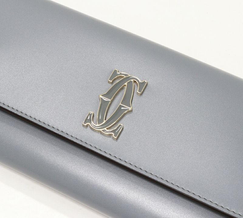 Cartier Long Zipper Wallet With Coin Purse C De Cartier International Wallet In