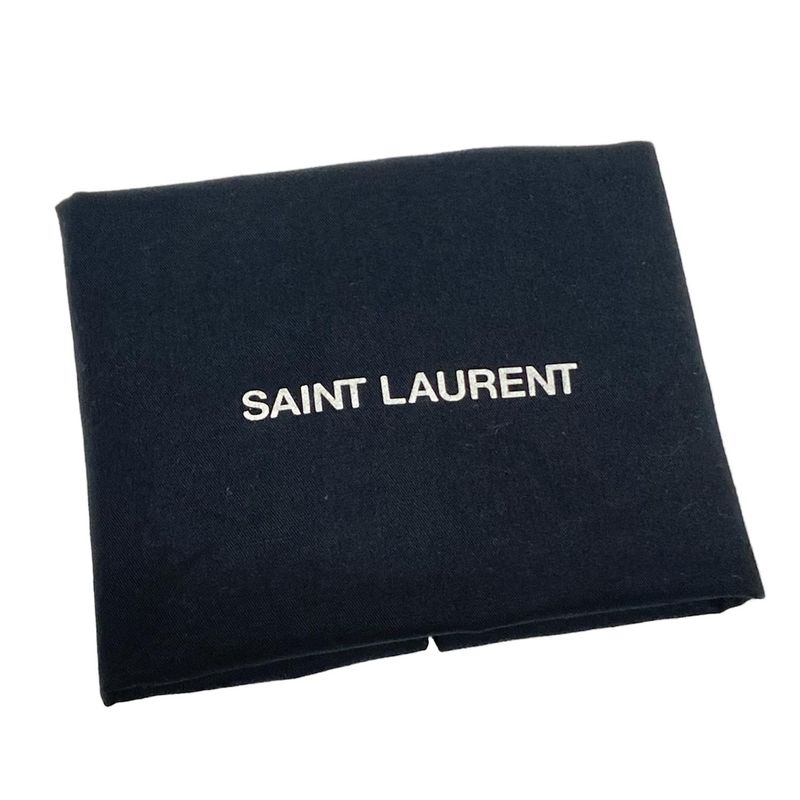 Saint Laurent Paris Kate Medium 354119 Black Chain Shoulder/tassel Leather