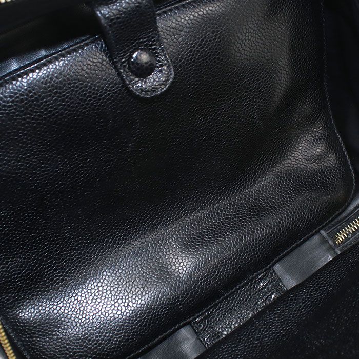 Chanel 2WAY Vanity Bag Coco Mark A07061 Shoulder Bag Caviar 4505942 Ladies