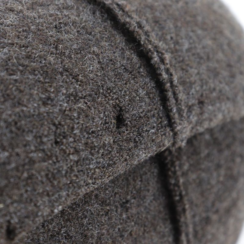 Chanel Hip Bag Wool Brown Ladies Handbag