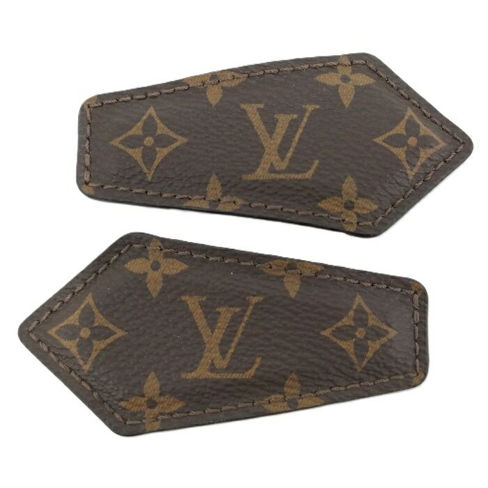 Louis Vuitton Barrette LV Backstage Hair Clip Monogram Brown M01443