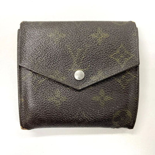 Louis Vuitton Monogram Porte Monet Bier Carte Cles Di Trifold Wallet W Hook