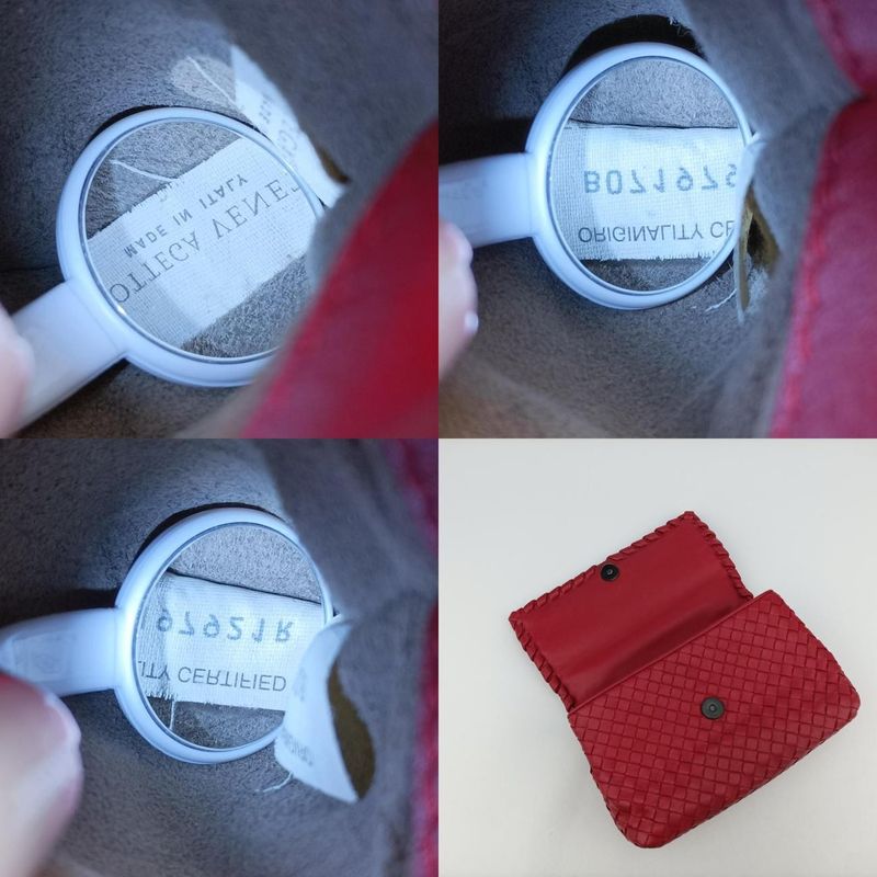 Bottega Veneta Intrecciato Olympia Red Lambskin B07197921r