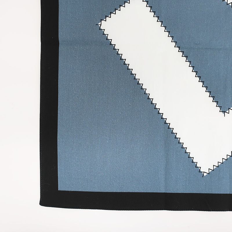 Louis Vuitton Handkerchief M77585 Monogram LV Logo Yellow-blue-based