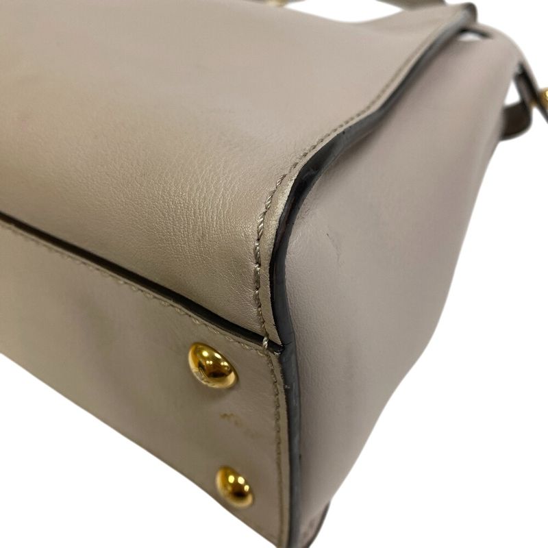 Fendi 8bn290 Peekaboo Medium 2WAY Shoulder Bag Cabas  Diagonal Shoulder Brand