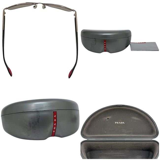 Prada Sunglasses In Brown Gradient Sport Sps50m Excellent Condition