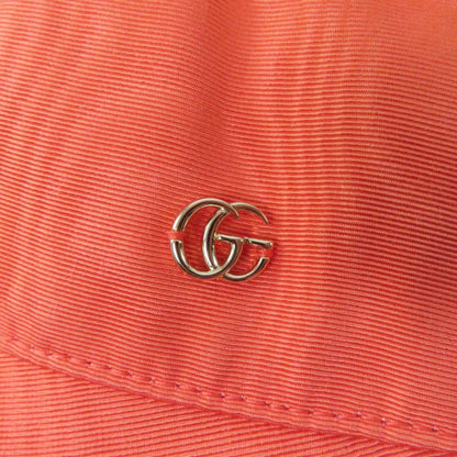 Gucci 729128 GG Motif Bucket Hat With Chain Orange M (57cm (22.44in)) Genuine