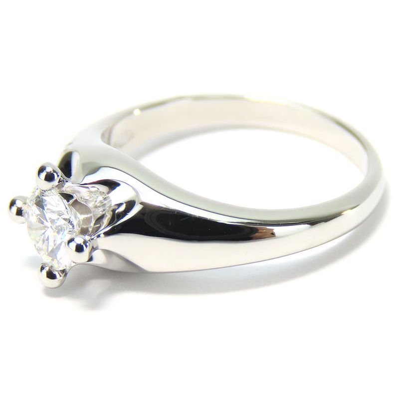 Bulgari Ring - Corona Solitaire Pt950 Diamond Approx 6.7g Platinum Jewelry 1P