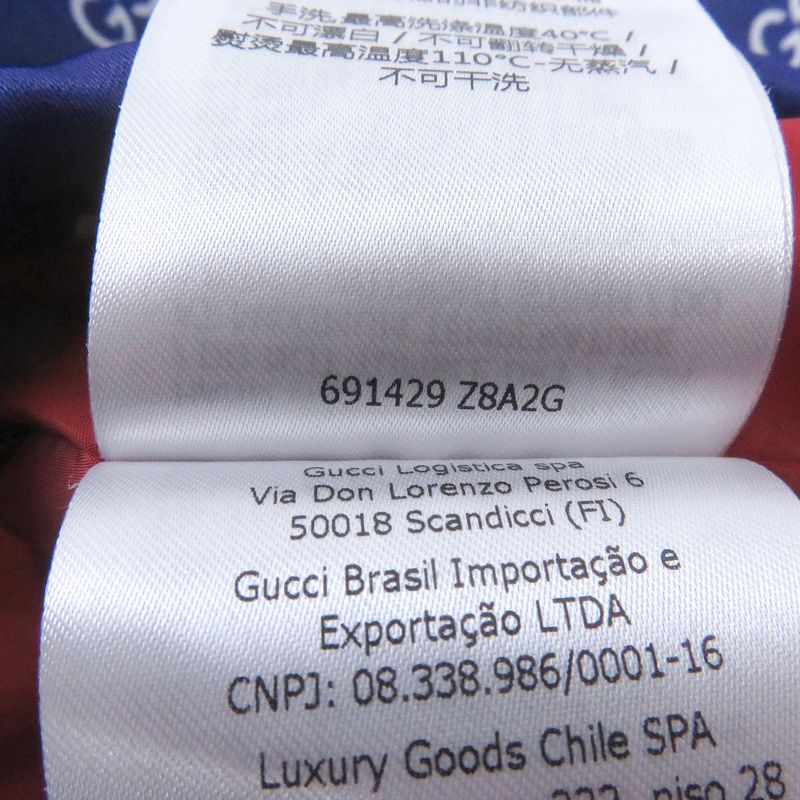 Gucci Adidas 22AW 691429 Half Zip Trefoil Logo Allover Hooded Anorak Hoodie