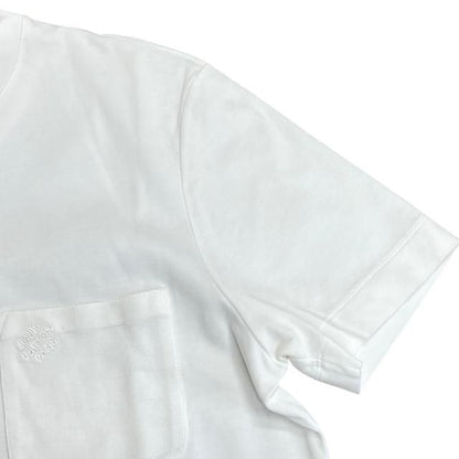 Louis Vuitton Ca36929 T-shirt Short Sleeve Top Cut And Sewn Cotton Logo White
