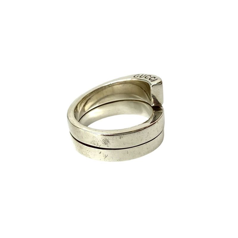 Gucci Spiral Ring Silver 925 Accessory No 12 102-5