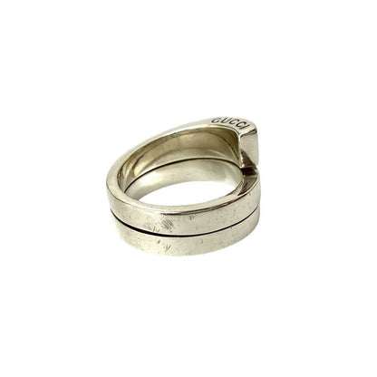 Gucci Spiral Ring Silver 925 Accessory No 12 102-5