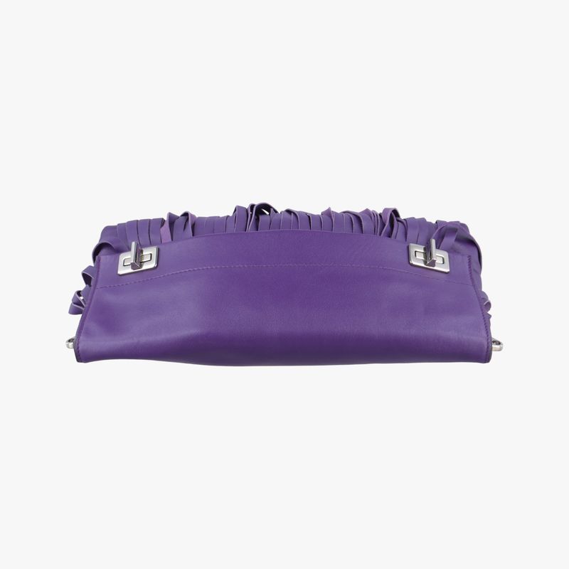 Prada Frenzy Purple Leather Bt097531/o