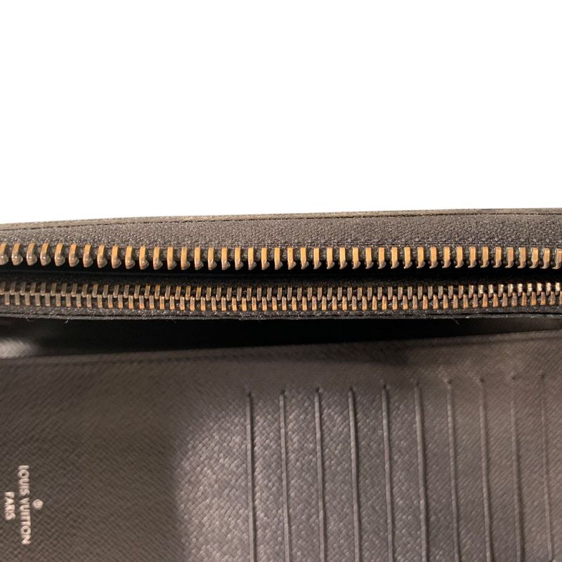 3327 Louis Vuitton Monogram Eclipse Zippy Wallet Vertical Long Wallet M62295