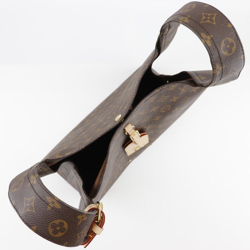 Louis Vuitton Atlantis GM 2WAY Shoulder M46817 Monogram Canvas Brown Ladies