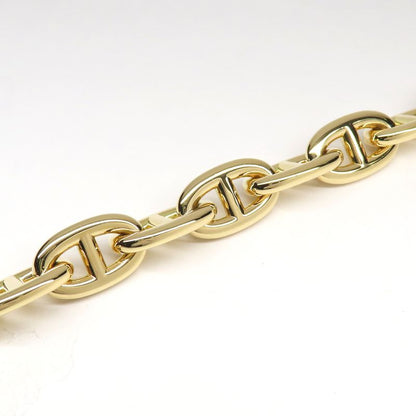Hermes Bracelet Chaine D'ancre MM 15 Frames 750yg Yellow Gold 15 Links