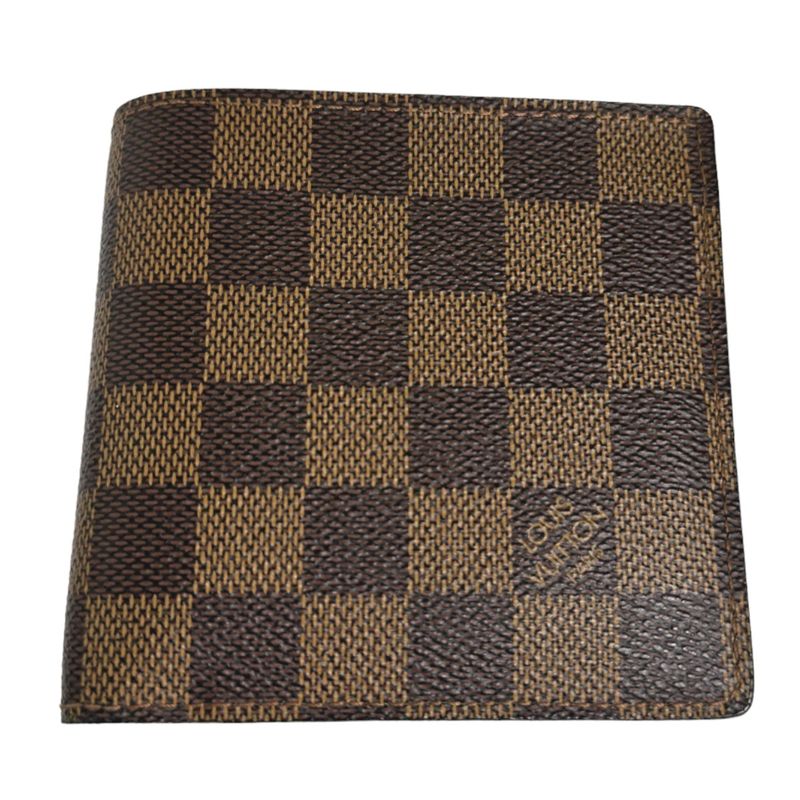 Louis Vuitton N61675 Damier Portefeuille Marco Wallet With Credit Card Slots