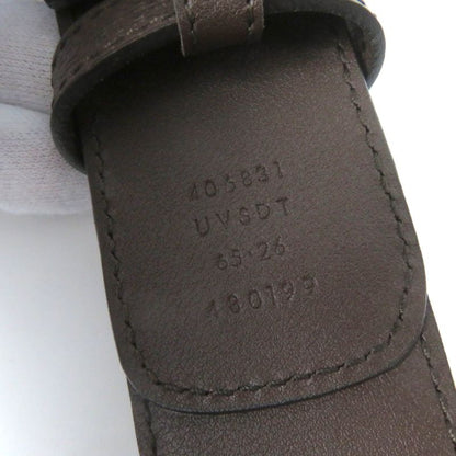 Gucci×adidas 406831 GG Marmont Leather Belt Brown Gold Hardware 65 And 26