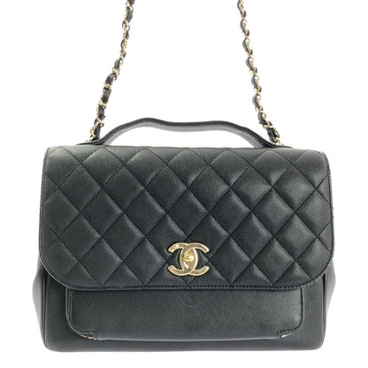 Chanel - Business Affinity Matelasse 2way Shoulder Bag - Black - Women's