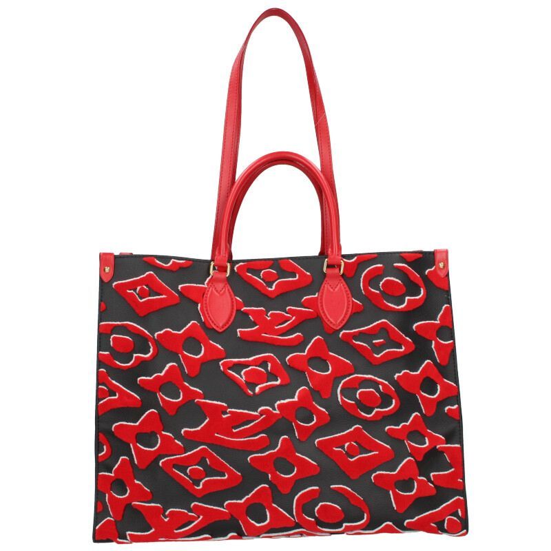 Louis Vuitton M45562 On The Go GM Urs Fischer Shoulder Bag Women's GM