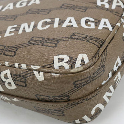 Balenciaga Bbmonogram 702701 210ha 2769 Crossbody Shoulder Bag PVC Ladies
