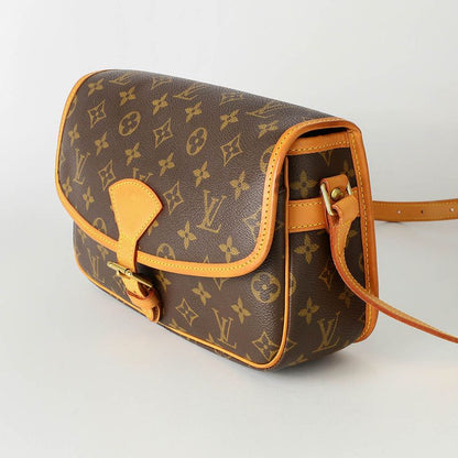 Louis Vuitton Shoulder Bag Sologne Brown Rank A