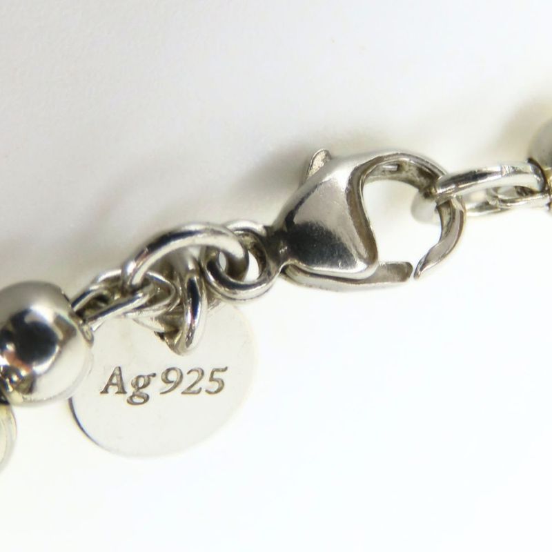 Tiffany & Co Bracelet Return To Silver 925 Diamond Approx 6.0g Silver Tiffany &