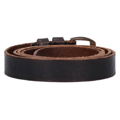 Saint Laurent Paris 418076 Narrow Leather Belt Men's 85
