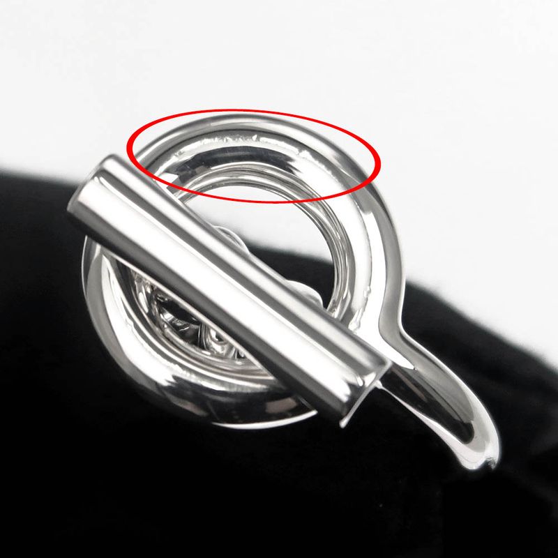 Hermes Ring Echape Croisette Size 51 Ag925 Silver - Accessories - Ring