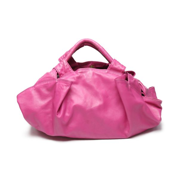 Loewe Leather Tote Bag Nappa Ire Handbag Loewe Pink
