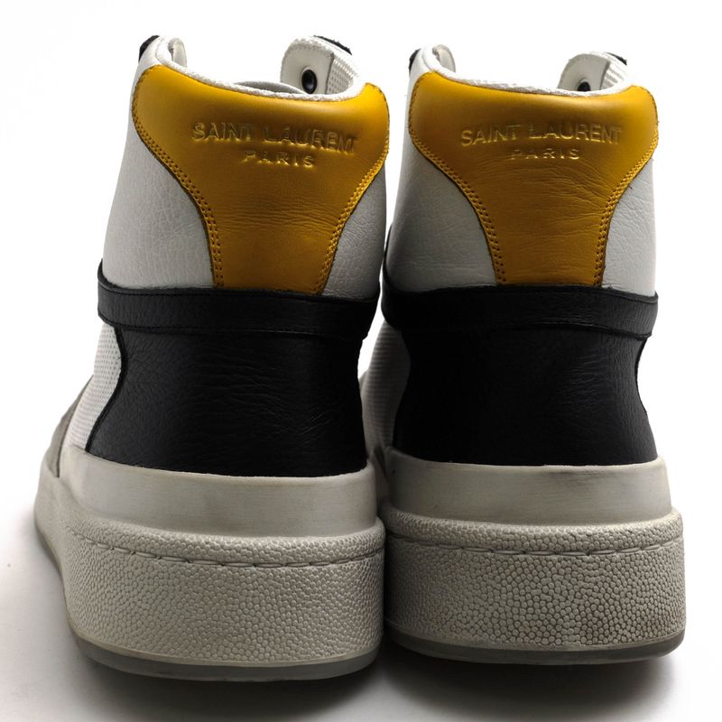 Saint Laurent/Yves Saint Laurent Shoes Sneakers Shoes High-Cut Men Leather