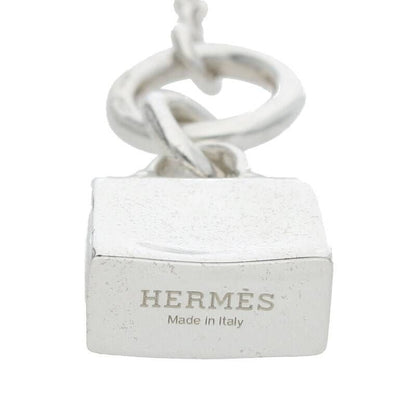 Hermes Amulet Kelly Silver Necklace Men's 43cm (16.93in)