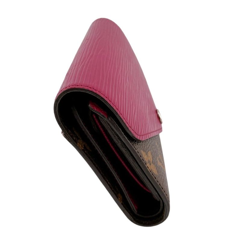 Louis Vuitton M60494 Monogram Portefeuille Marillet Compact Trifold Wallet With