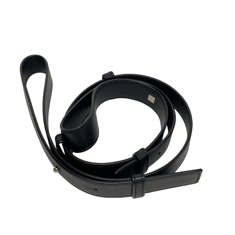 Loewe Tote Bag Hammock Bag Small Black With C Engraved Leather