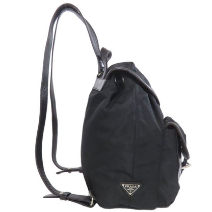 Prada Logo Hardware Backpack Daypack Nylon Women