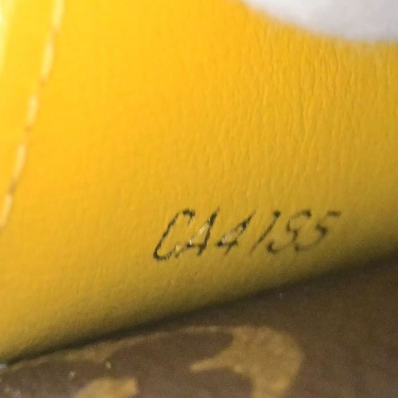 Louis Vuitton Long Wallet Portefeuille Emily Monogram Yellow M60698 61fa064