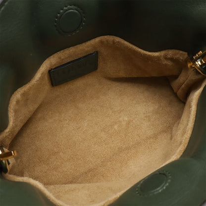 Loewe Flamenco Clutch Nano Pochette Chain Shoulder Bag 2WAY Drawstring Nappa