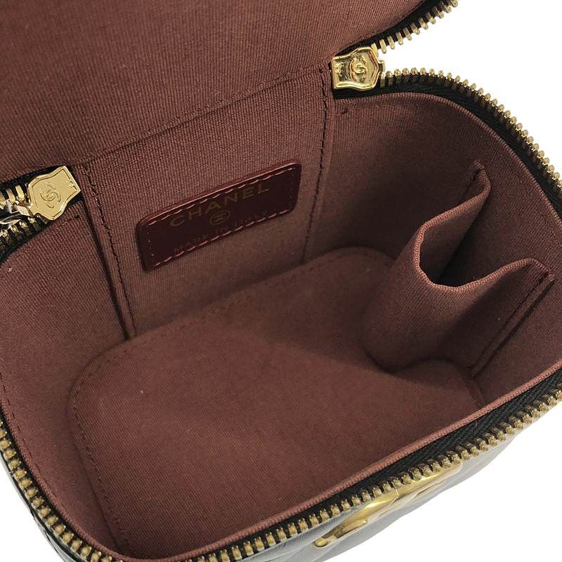 Chanel | Ap2292 Coco Marc Matelasse Lambskin Vanity Chain Pouch Shoulder Bag