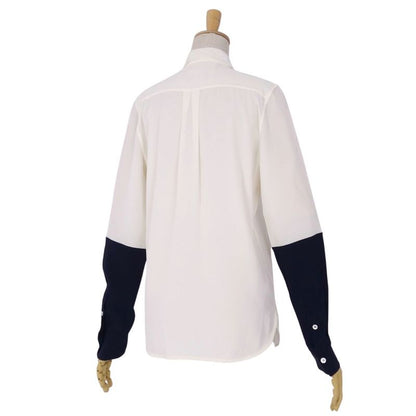 Celine Shirt Phoebe Period Blouse Long Sleeve Silk