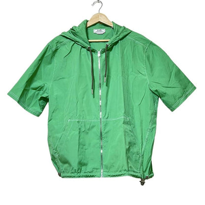 Hermes Blouson Size 41 Women - Green Short Sleeves / Zip Up / Spring / Fall