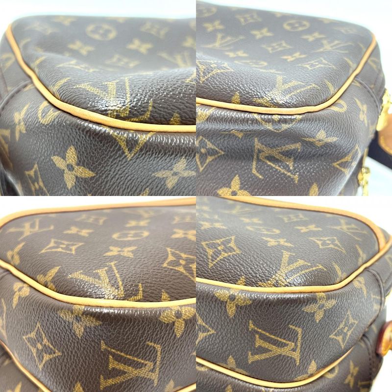 Louis Vuitton Shoulder Bag Reporter PM M45254 Monogram Canvas Brown