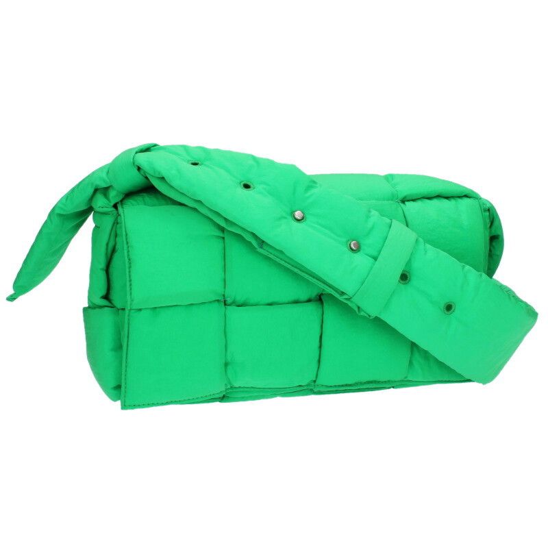 Bottega Veneta Cassette Padded Nylon Shoulder Bag For Men