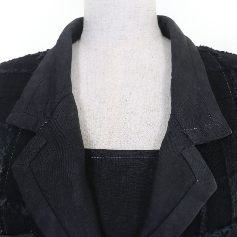 CHANEL Vintage 94P P02832 Silk Blend Linen Coco Mark Jacket And Dress