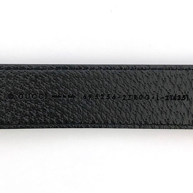 Gucci Collar Black Interlocking 695256 Never Used