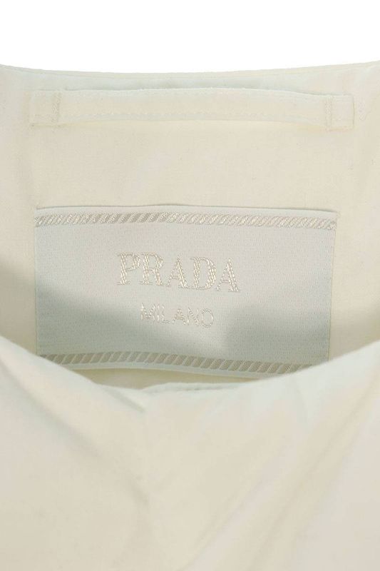 Prada 23AW Sgc376 Cropped Cotton Down Blouson Men's L