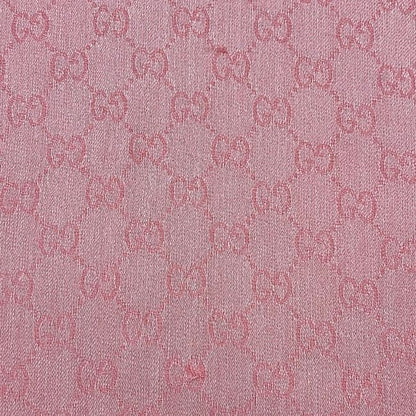 Gucci Shawl Pink 508027 411177 Cleaned Excellent Condition