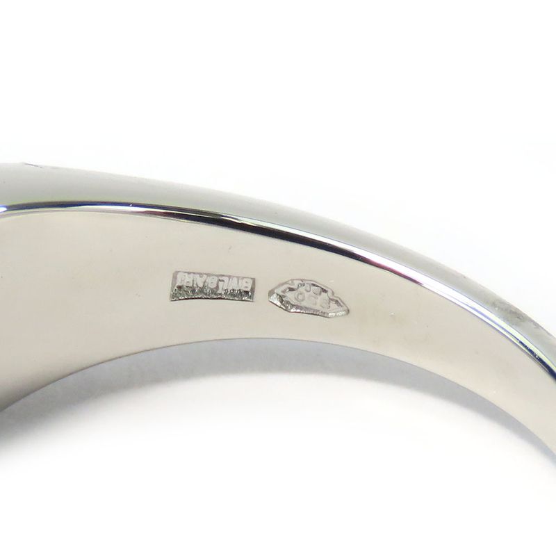 Bulgari Ring - Corona Solitaire Pt950 Diamond Approx 6.7g Platinum Jewelry 1P