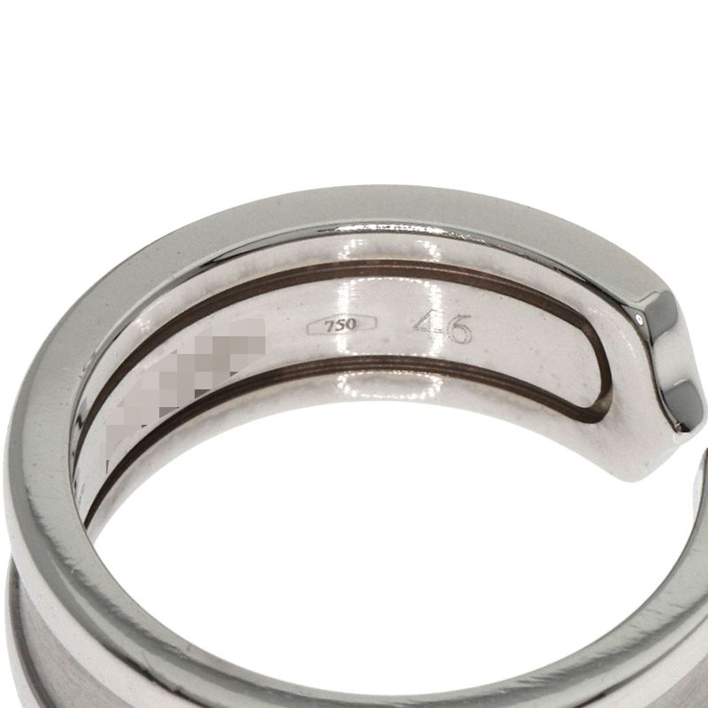 Cartier C2 #46 Ring 18K White Gold Ladies