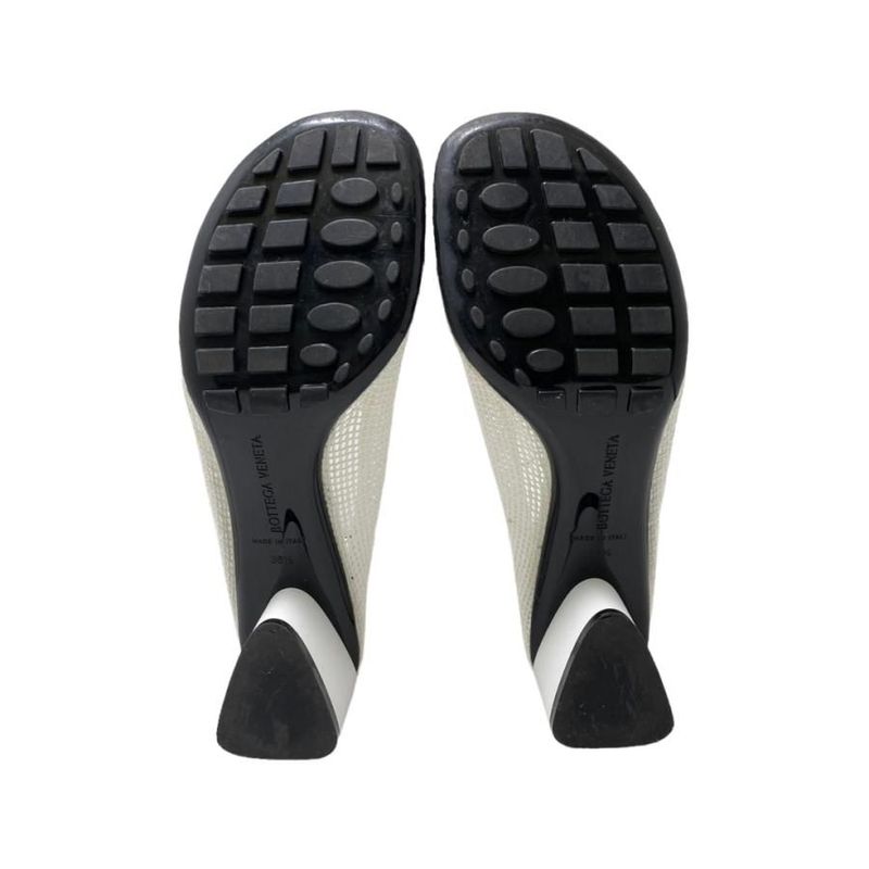 Bottega Veneta Mesh Flex Pumps 36 1 2 White